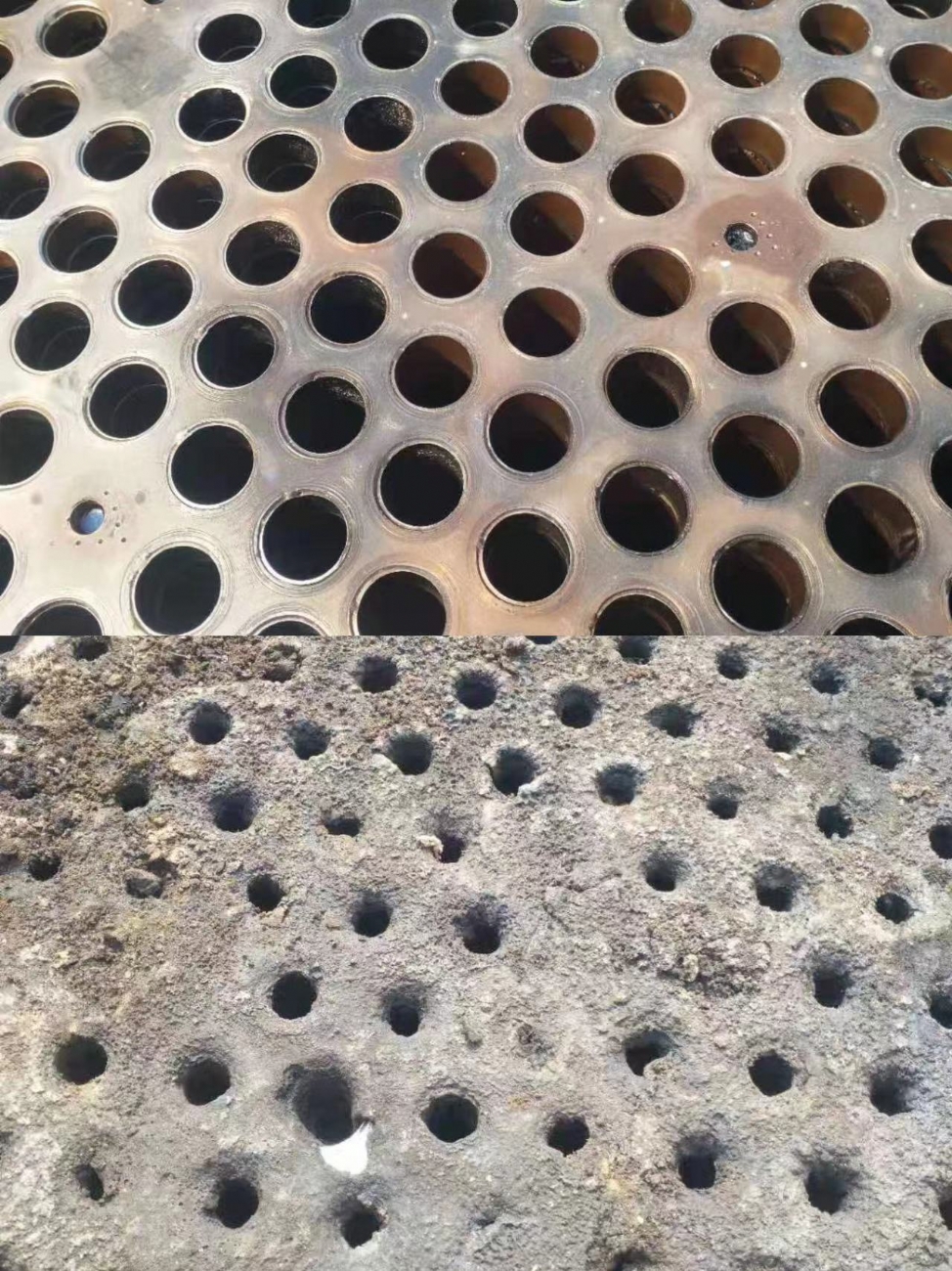 換熱器清洗對比